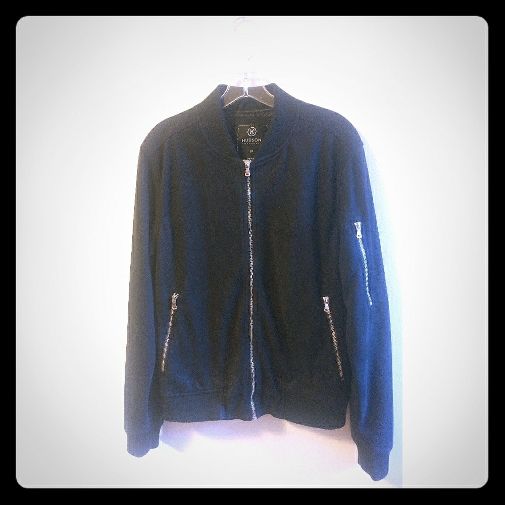 DONATED! Hudson Bomber Jacket SZ M #10